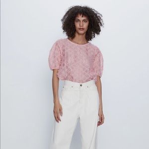 Pink Zara Top.